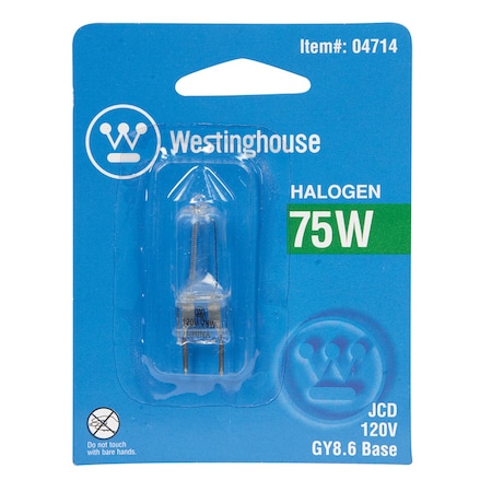 Westinghouse Westinghouse 75 W JCD Decorative Halogen Bulb 1050 lm White 1 pk 04714